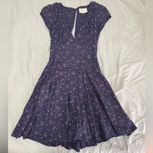 Floral Navy Dress - Denim Supply Ralph Lauren - Size 2